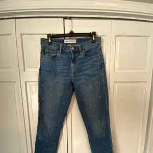 Gap embellished jeans